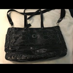 Coach diaper bag